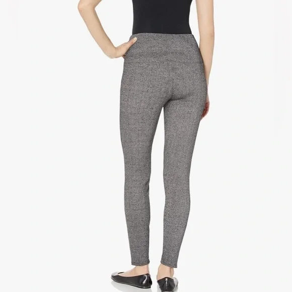 Lyssé Women's Signature Herringbone Tweed Pull On Figure Flattering Legging S - Picture 3 of 11